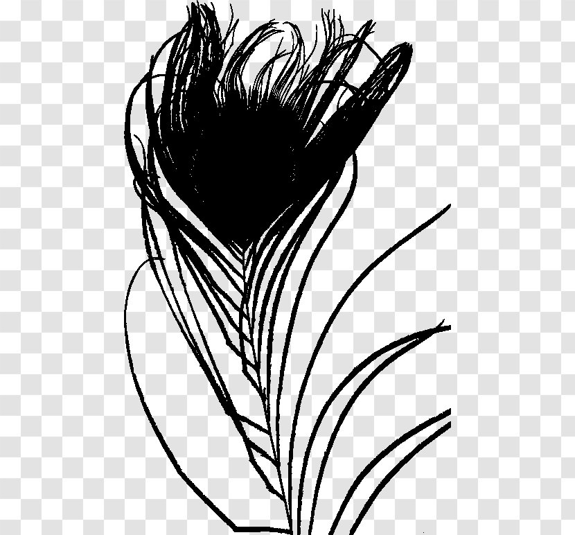 Book Black And White - Plant - Wing Transparent PNG