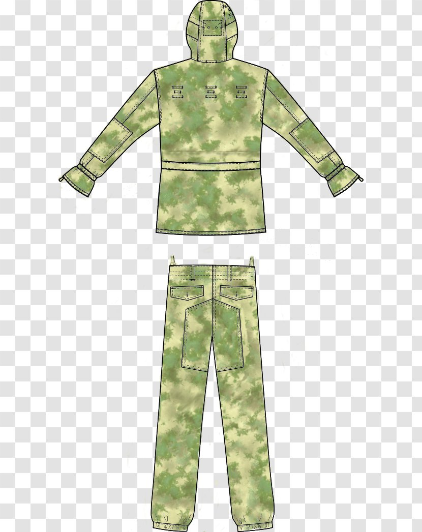 Military Camouflage Costume Design Uniform - Flower Transparent PNG