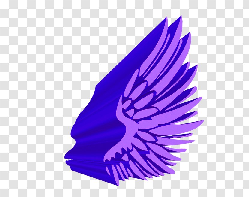 Wing Blue - Cobalt - Wings Transparent PNG
