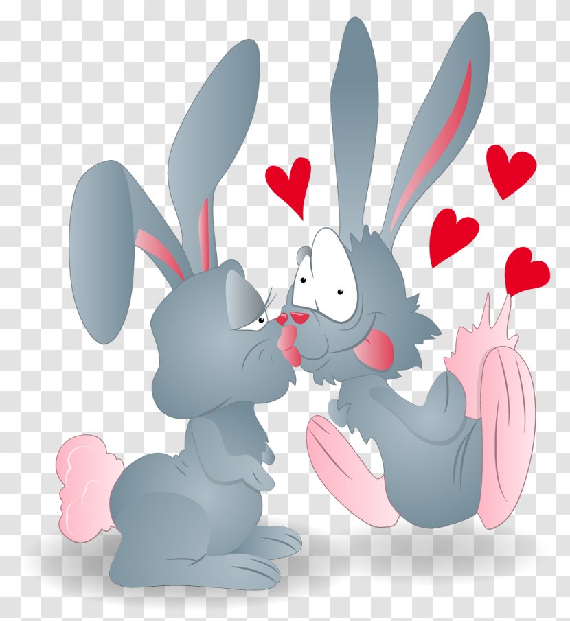 Domestic Rabbit Cartoon Royalty-free Clip Art - Royaltyfree - Tube Transparent PNG