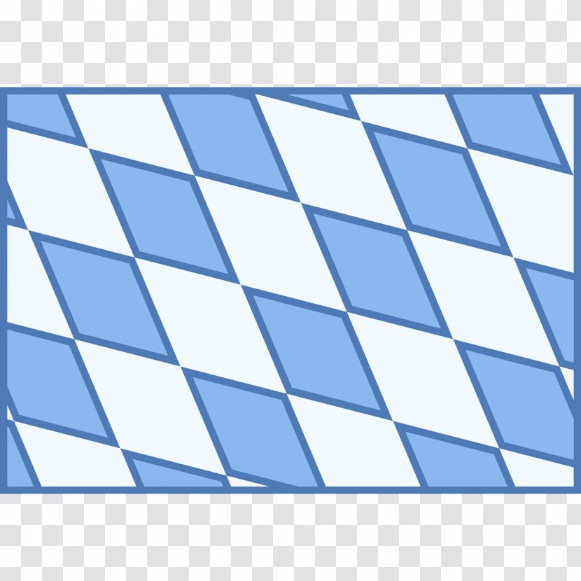 Flag Of Bavaria - Blue Transparent PNG