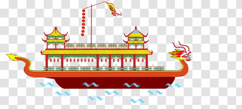 Dragon Boat Festival Bateau-dragon Icon - Chinese - Classic Transparent PNG