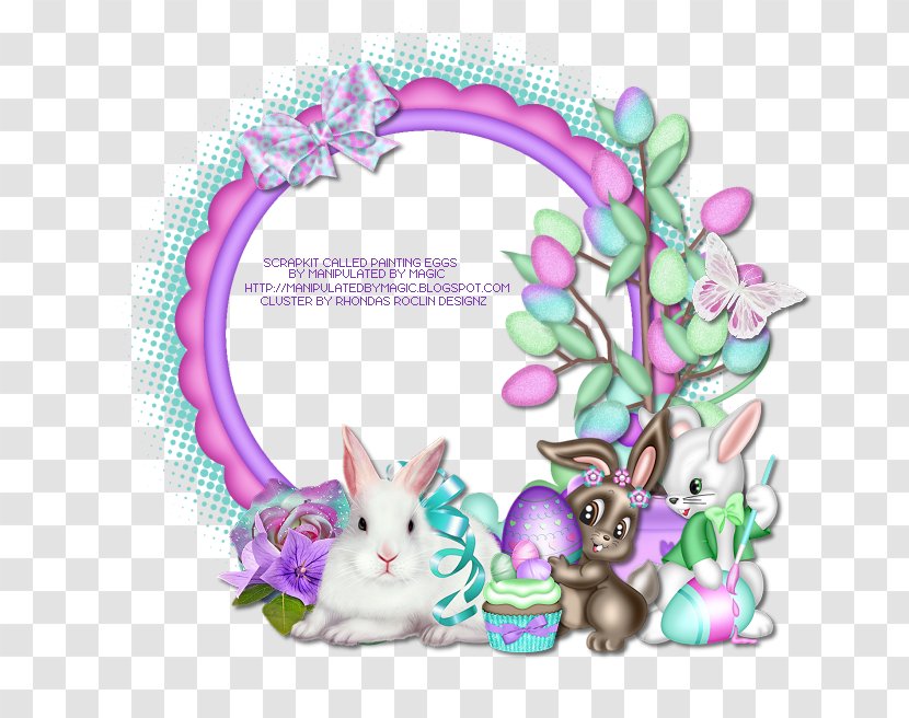 Easter Bunny Rabbit Clip Art - Watercolor Egg Transparent PNG