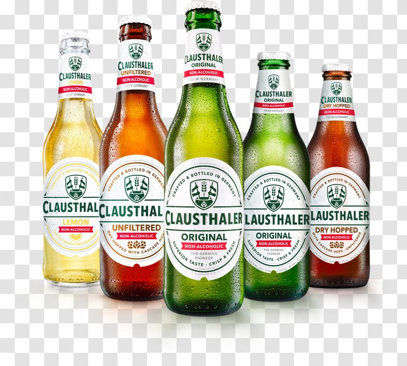 Beer Bottle Low-alcohol Clausthaler - Taste - Non Alcoholic Transparent PNG