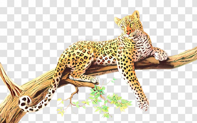 Leopard Clip Art Cheetah Jaguar - Animal Figure - Wildlife Transparent PNG