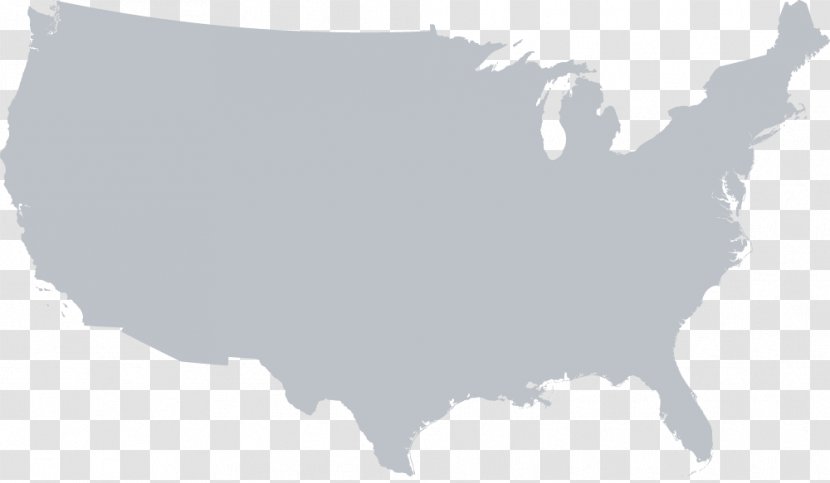 United States Vector Map Transparent PNG