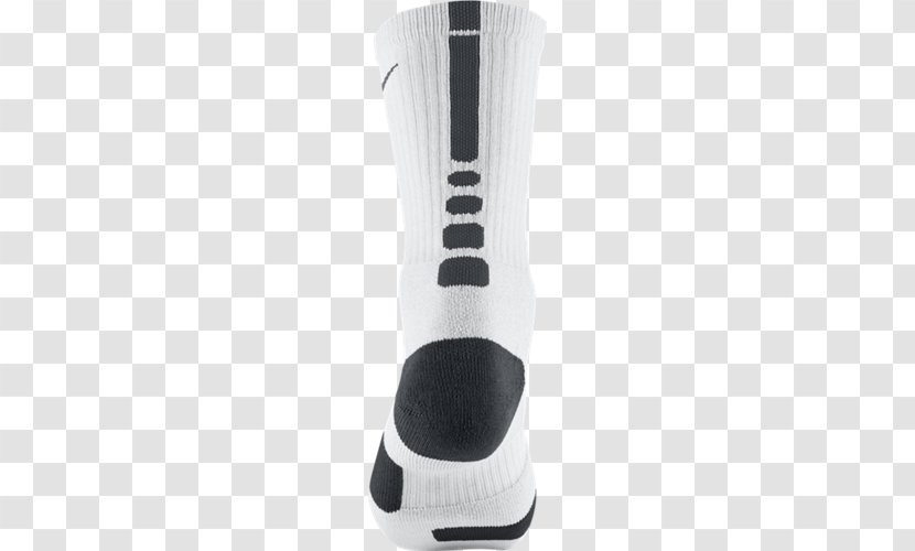 Shoe Sock Nike Air Jordan White - Boot Transparent PNG