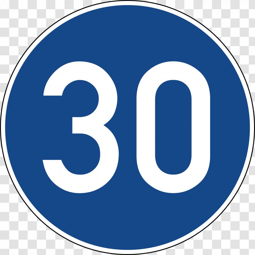 The Highway Code Traffic Sign Speed Limit - Area - Road Transparent PNG