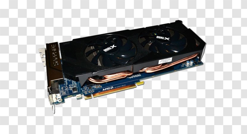 Graphics Cards & Video Adapters Radeon Sapphire Technology Edge Connector AMD CrossFireX - Electronic Device - Vapor Chamber Transparent PNG