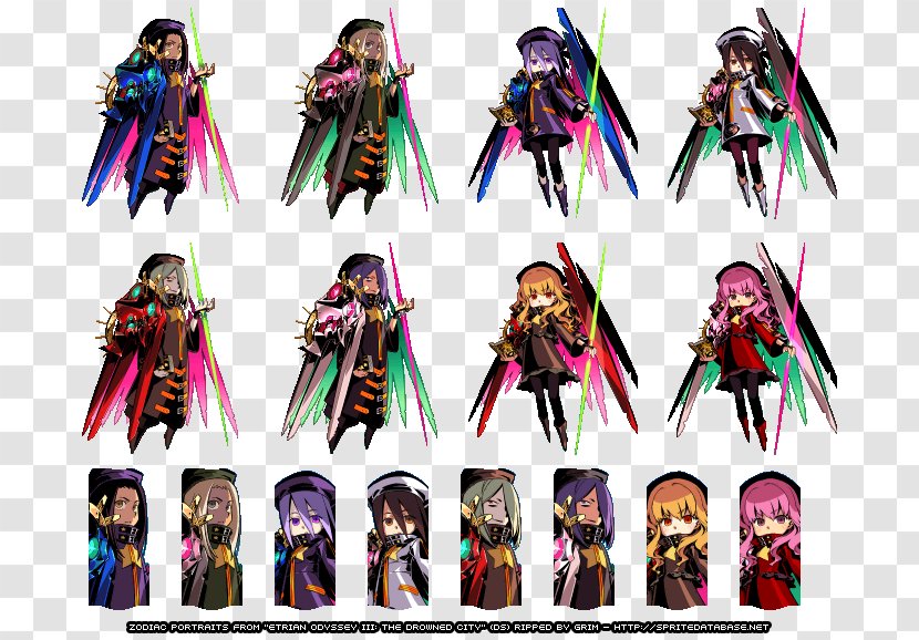 Etrian Odyssey III: The Drowned City PlayStation Super Nintendo Entertainment System Sprite - Playstation Transparent PNG