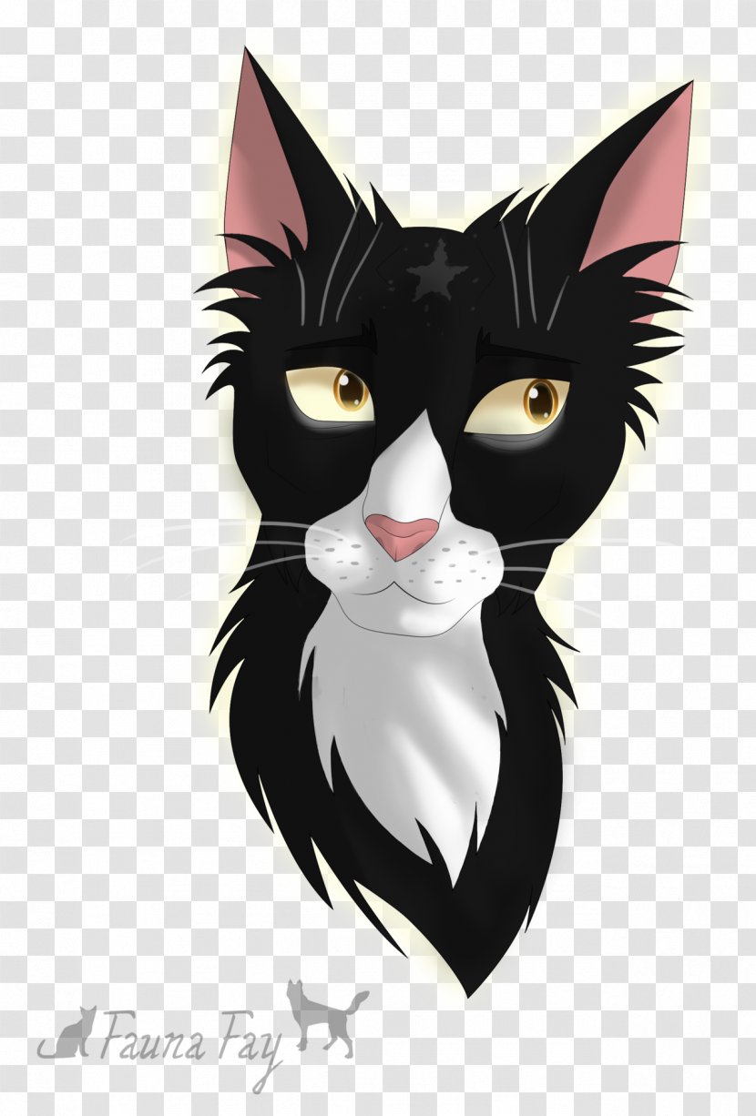 Kitten Whiskers Black Cat Domestic Short-haired - Warriors Transparent PNG