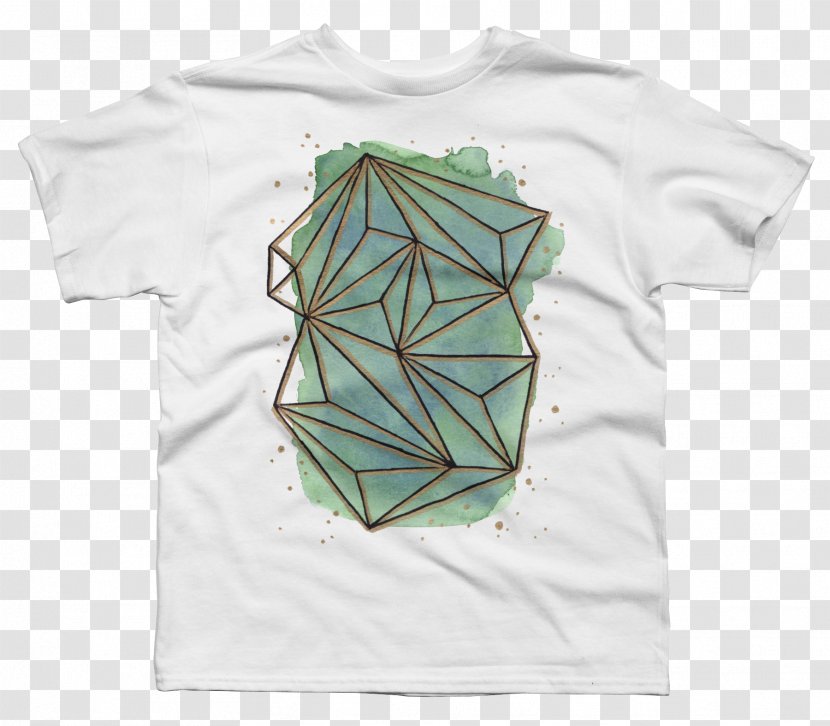 Printed T-shirt Sleeve Top - Shirt Transparent PNG