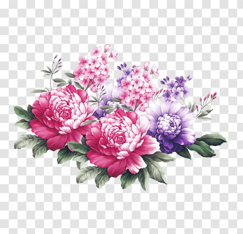 Peony - Flower Bouquet - Chrysanthemum Transparent PNG