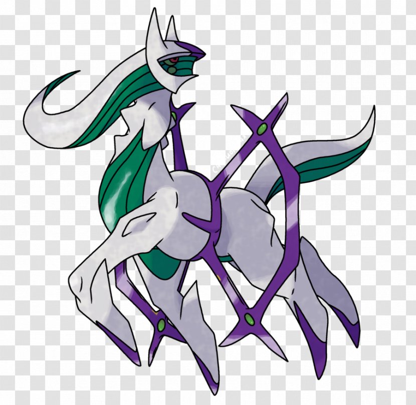 Pokémon Omega Ruby And Alpha Sapphire Arceus GO Art - Flower - Draco Transparent PNG