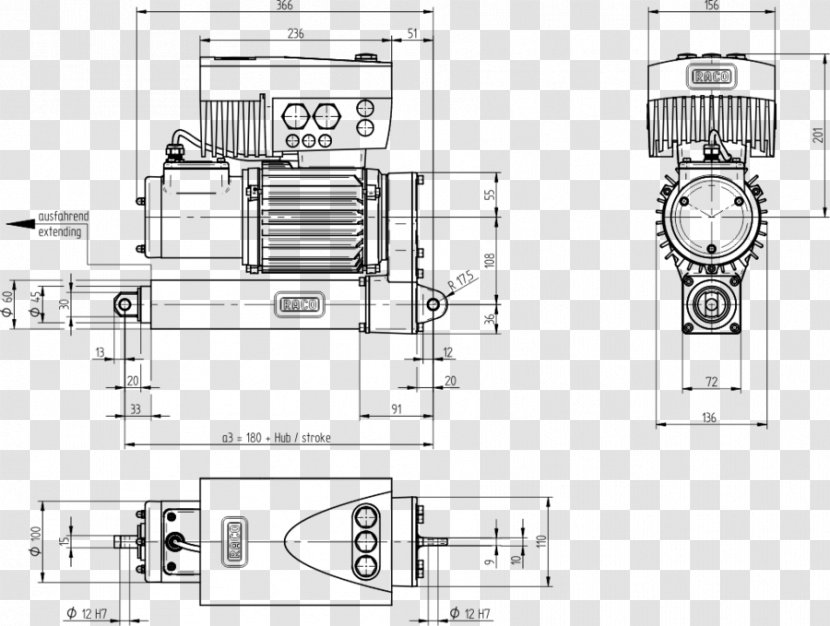 Technical Drawing Diagram Engineering - High-end Decadent Strokes Transparent PNG