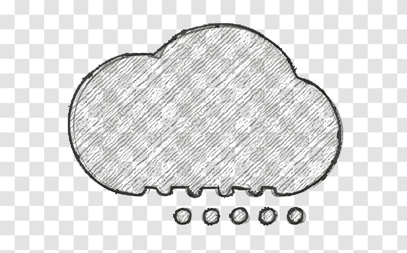 Cloud Icon Sand Sandstorm - Line Art Weather Transparent PNG