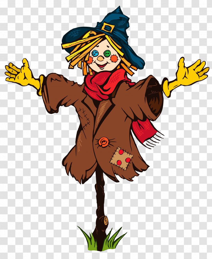 Scarecrow Clip Art - Cartoon - Transparent Clipart Picture Transparent PNG