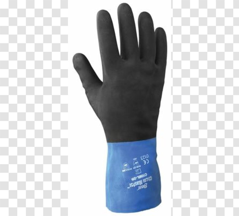 Glove Natural Rubber Latex Neoprene Lining - Butyl Transparent PNG