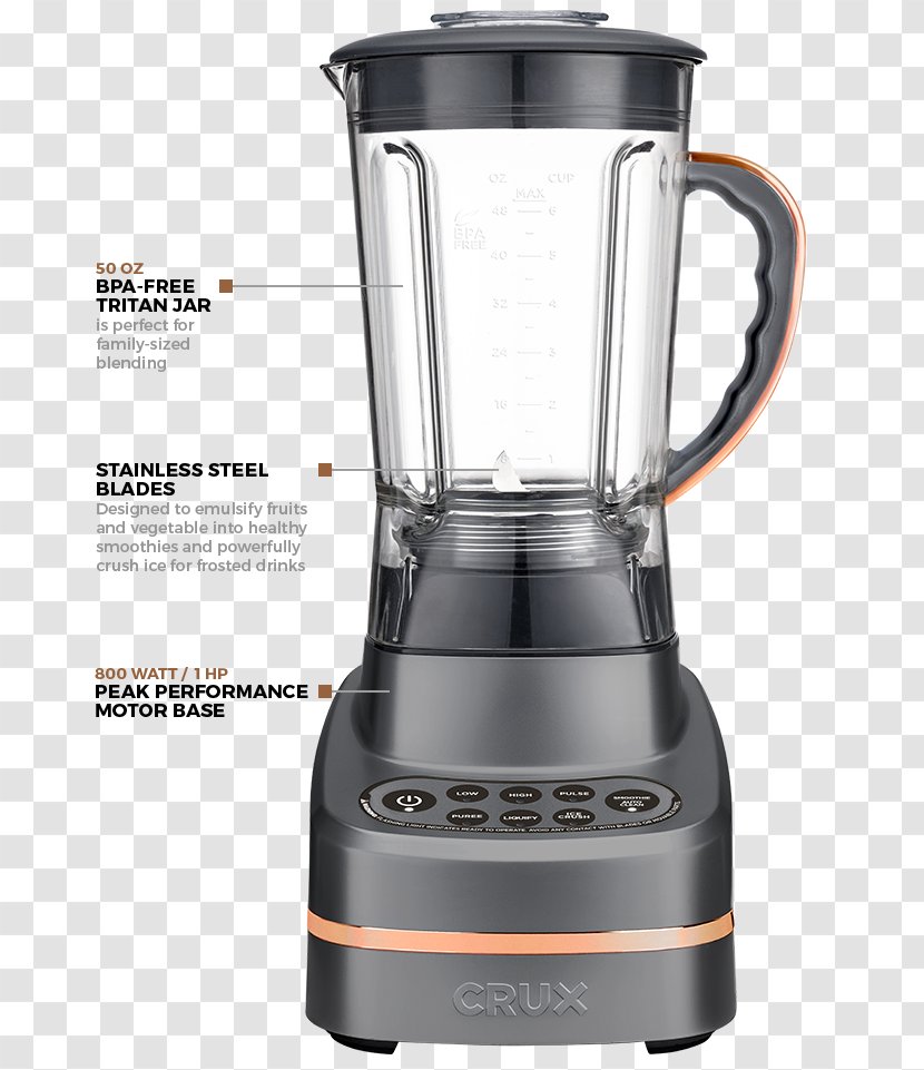 Immersion Blender KitchenAid Cuisinart Home Appliance - Russell Hobbs - Copper Kitchenware Transparent PNG