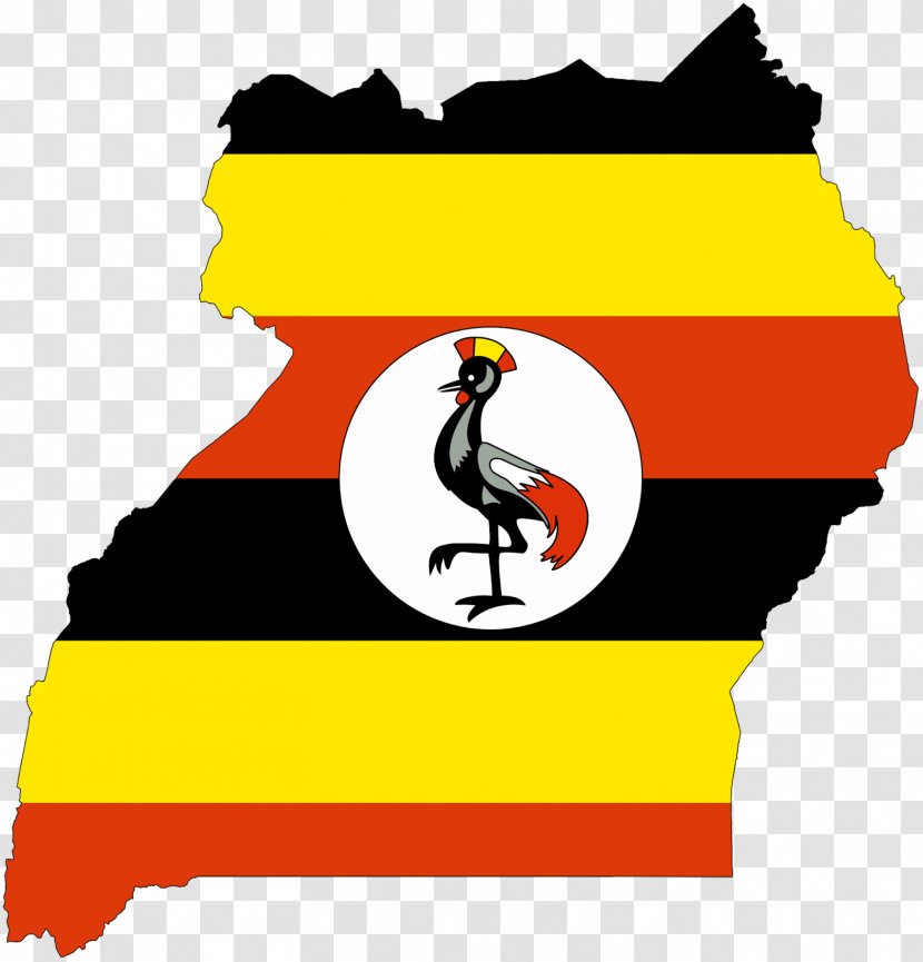 Flag Of Uganda Map National - Blank - Anti Corruption Transparent PNG