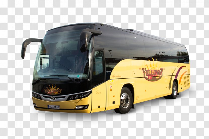 Yelloway Coaches Limited Tour Bus Service Car - Commercial Vehicle Transparent PNG
