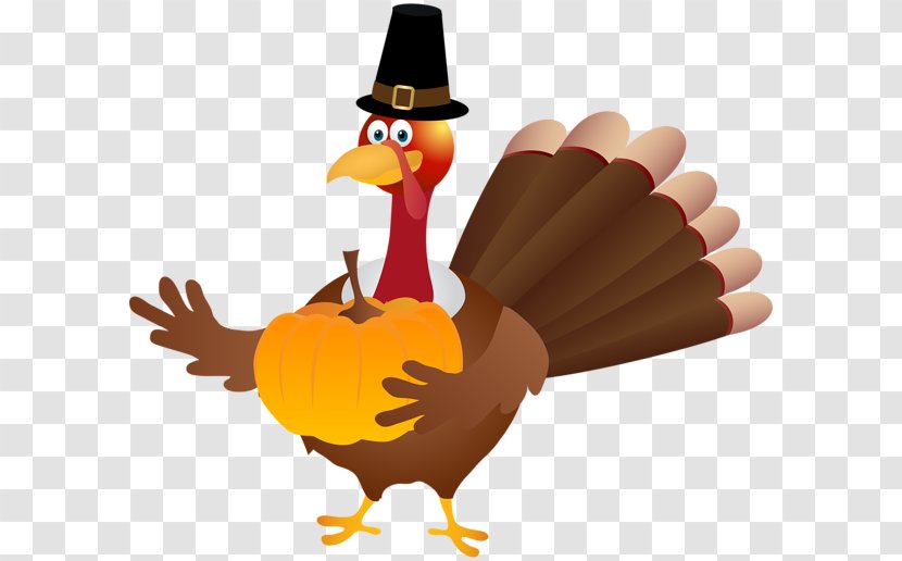 Turkey Pilgrim Thanksgiving Dinner Clip Art - Harvest - Thanks Giving Transparent PNG