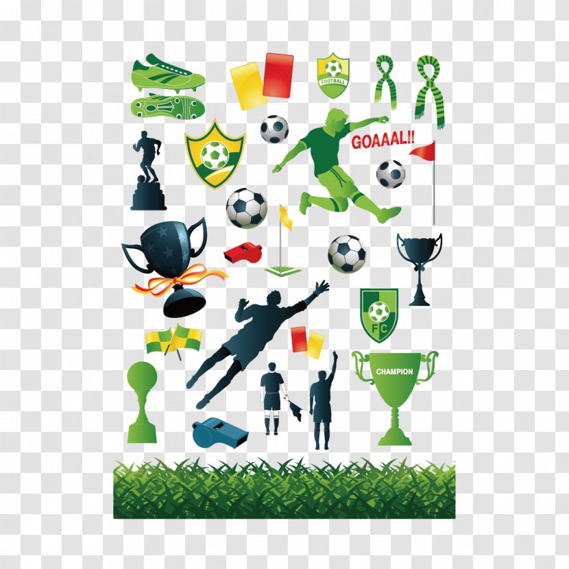 Football Player Royalty-free Logo - Boot - Trophies And Play Man Transparent PNG