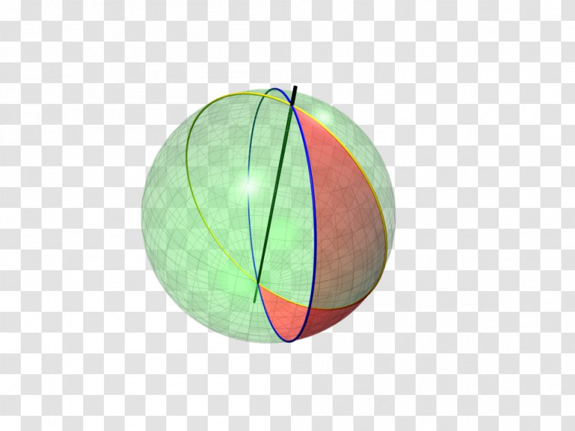 Sphere Digon Spherical Geometry Great Circle Transparent PNG