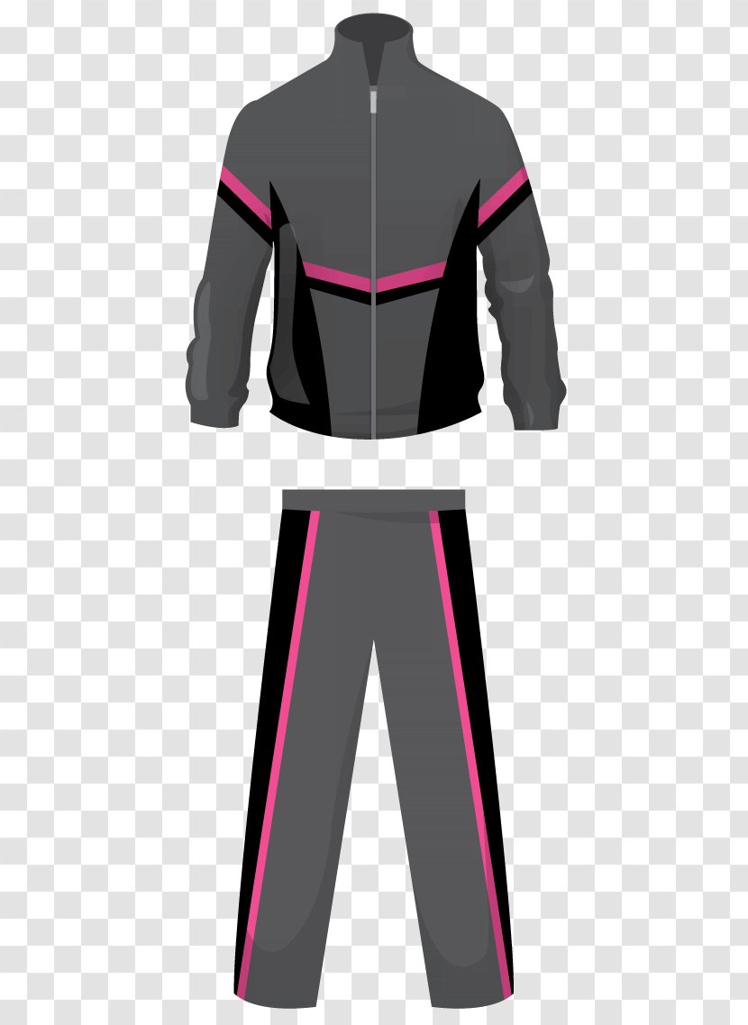Tracksuit Jersey Jacket Uniform Clothing - Outerwear - For Schools Netball Bibs Transparent PNG