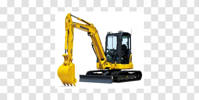 Komatsu Limited Crawler Excavator Heavy Machinery - Tiltrotator - Compact Transparent PNG