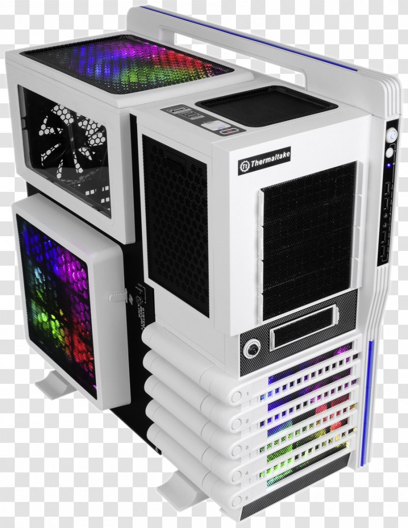 Computer Cases & Housings Thermaltake Commander MS-I Power Supply Unit System Cooling Parts ATX - Converters - Da-yan Tower Transparent PNG