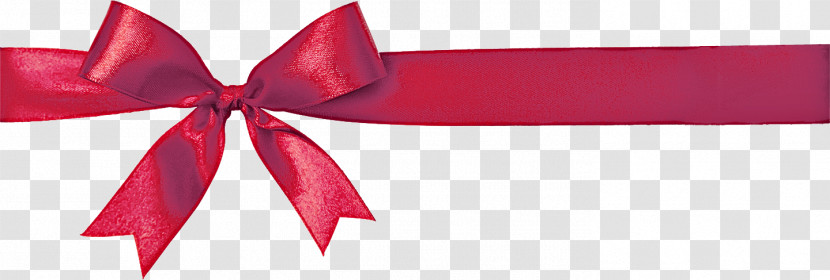 Ribbon Red Pink Gift Wrapping Present Transparent PNG