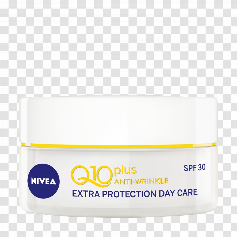NIVEA Q10 Plus Anti-Wrinkle Day Cream Moisturizer Face - Coenzyme Transparent PNG