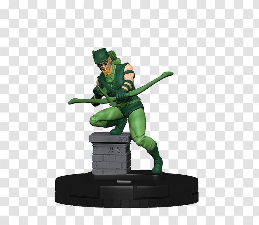 HeroClix Green Arrow Lantern Hal Jordan Figurine - Deadpool - Flash Transparent PNG