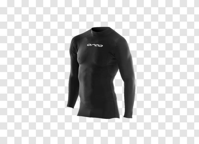 Orca Wetsuits And Sports Apparel Neoprene T-shirt Sleeve - Maillot Transparent PNG