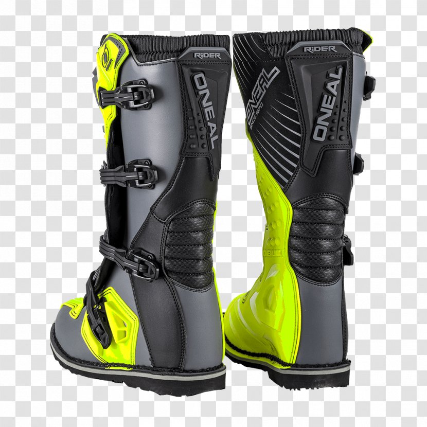 Motorcycle Boot Shoe Motocross - Footwear Transparent PNG
