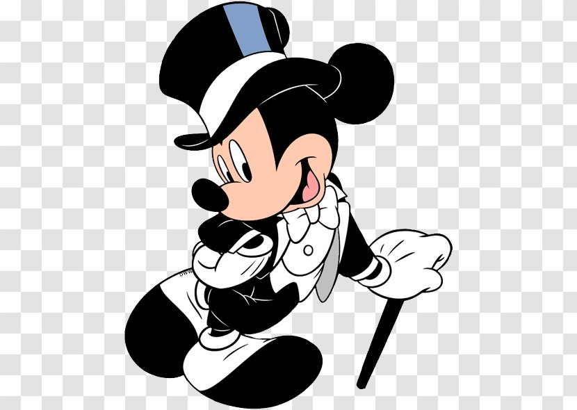 Mickey Mouse Minnie Daisy Duck Tuxedo The Walt Disney Company - Cartoon Transparent PNG