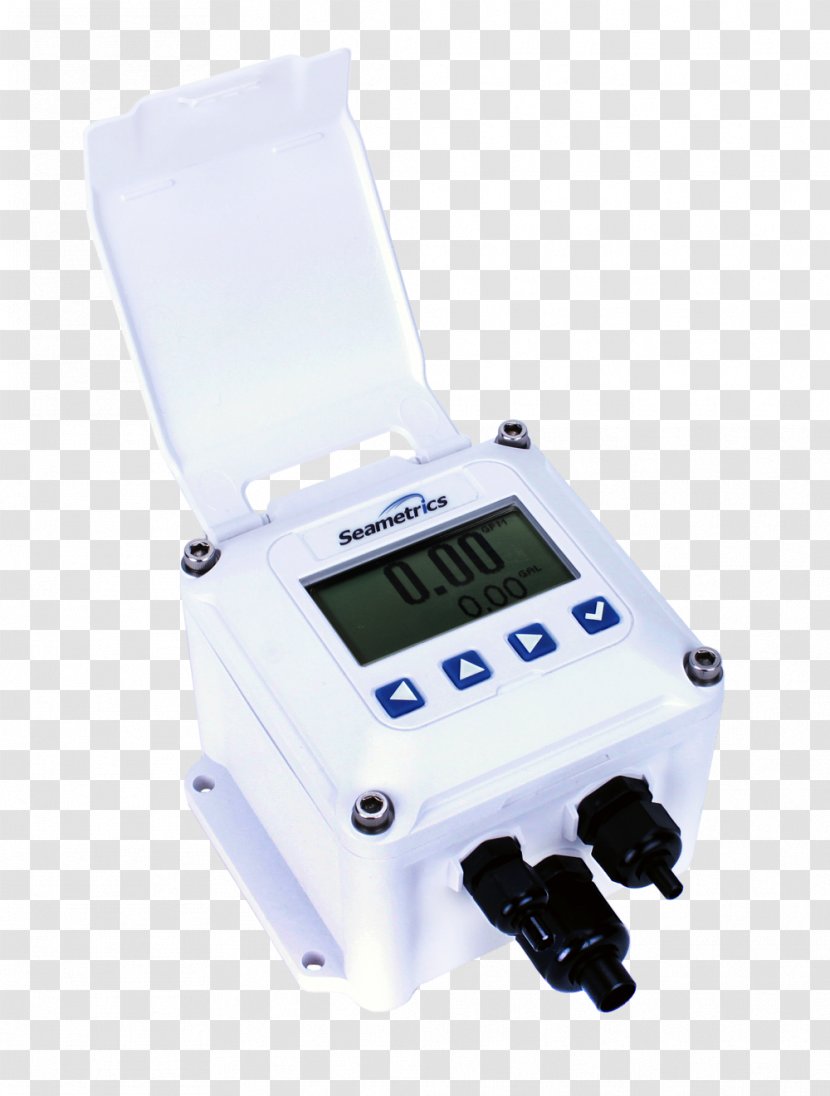 Flow Measurement Magnetic Meter Volumetric Rate Computer Pipe Transparent PNG