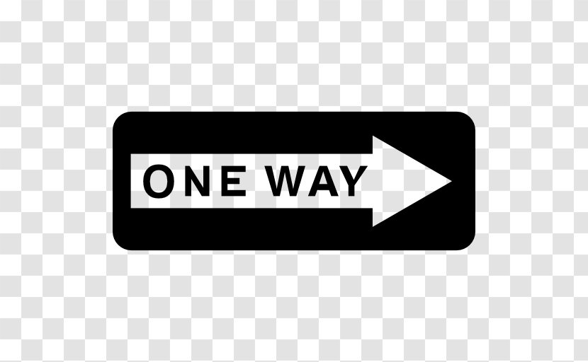 One Way Sign - Traffic Transparent PNG
