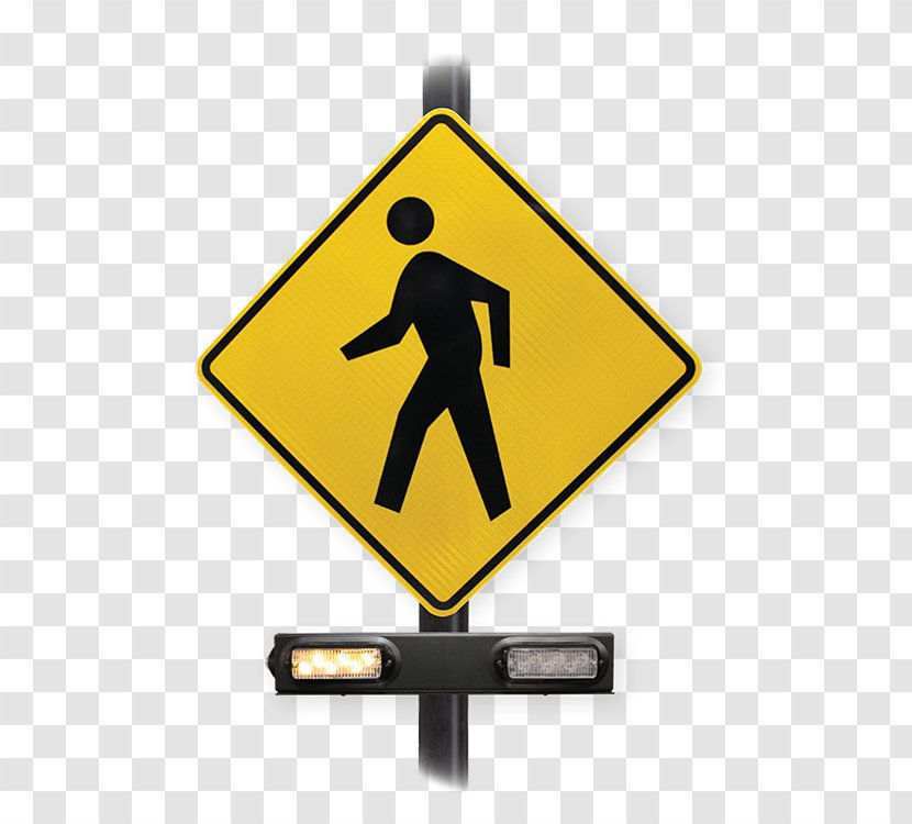 Pedestrian Crossing Manual On Uniform Traffic Control Devices Signage Driving - Brand Transparent PNG
