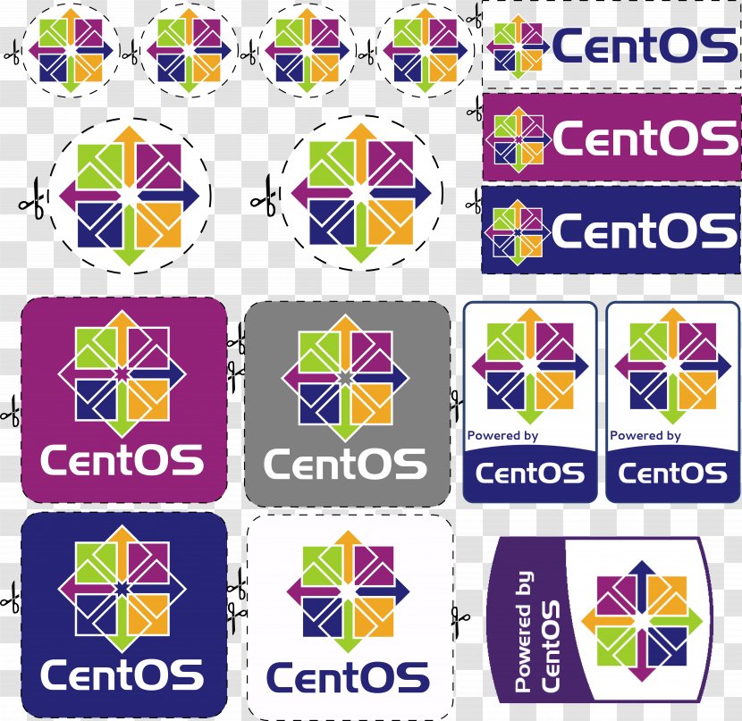 CentOS Operating Systems Desktop Wallpaper Display Resolution Clip Art - Sticker - Linux Transparent PNG