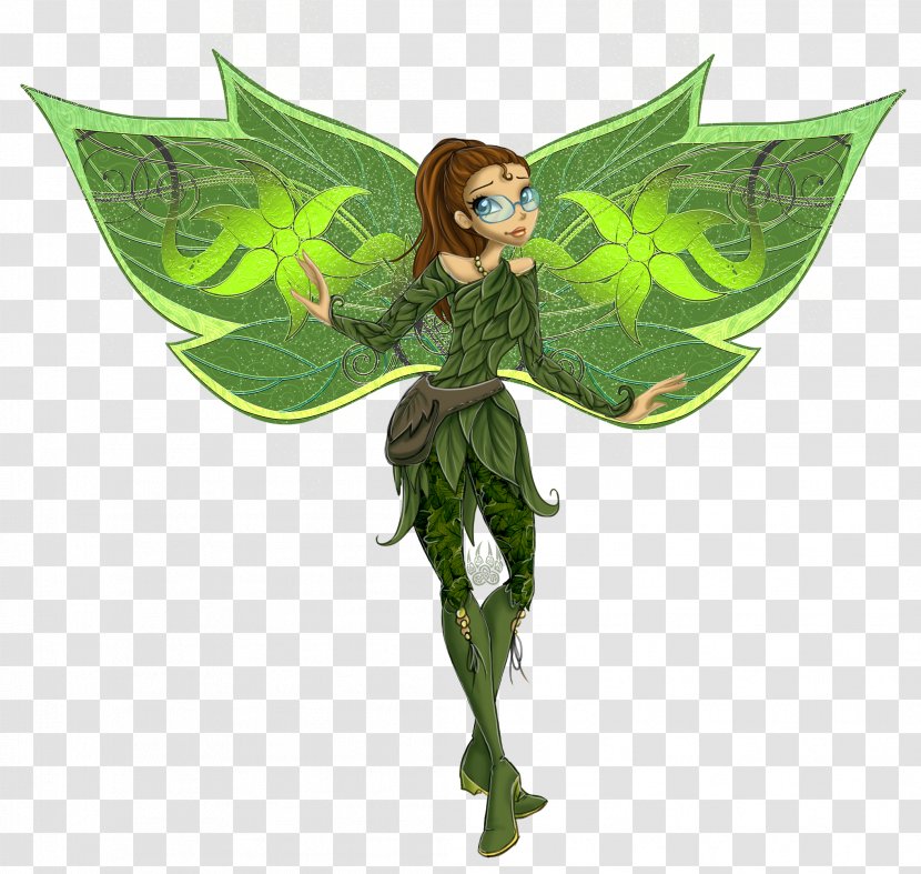 Fairy Leaf Figurine - Mythical Creature Transparent PNG
