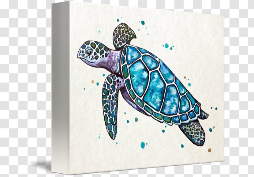 Sea Turtle Art Watercolor Painting Transparent PNG