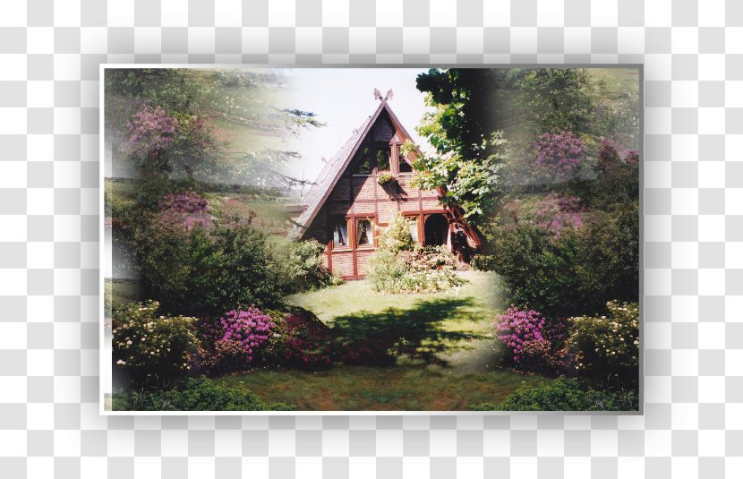 Painting Landscape Nature Picture Frames Lilac - Flora Transparent PNG