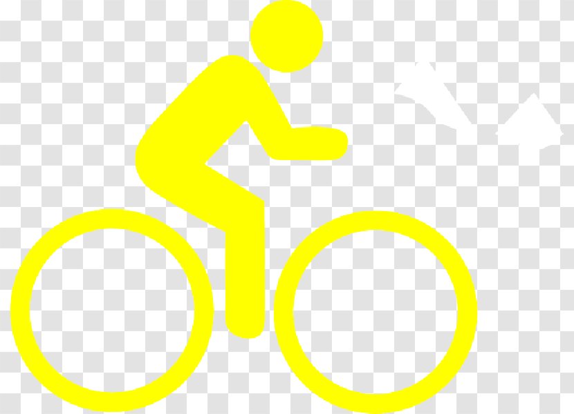 Clip Art Logo Product Design - Yellow - Mountain Bike Transparent PNG