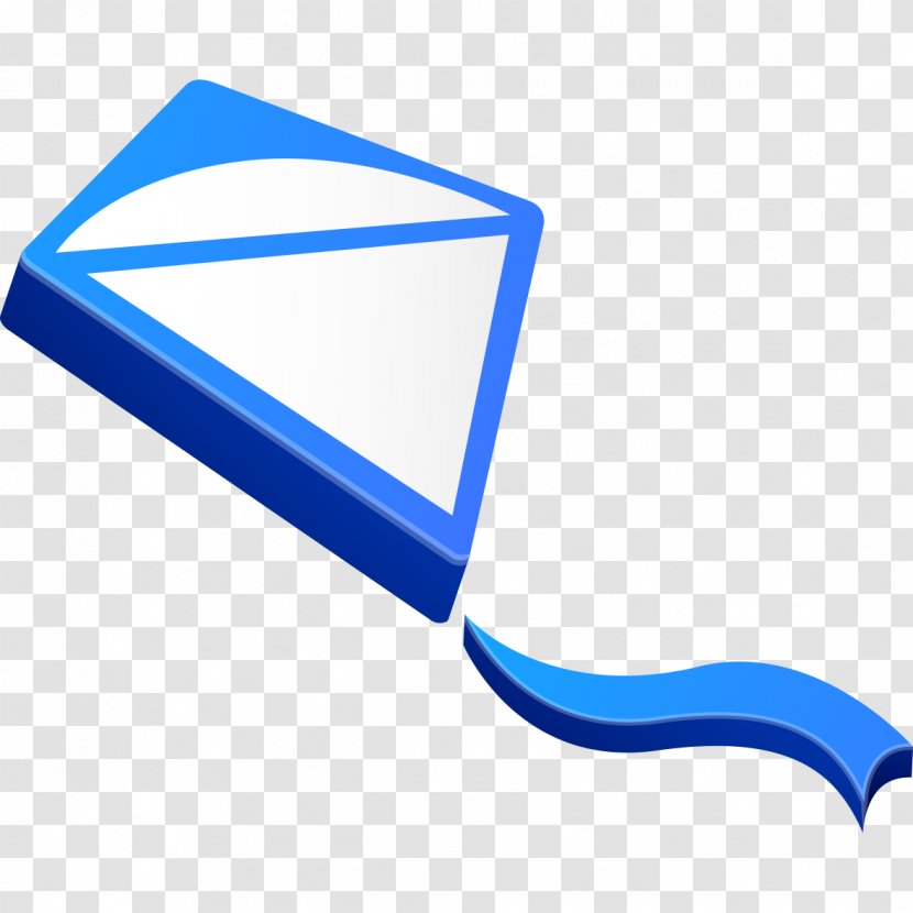 Blue Download Clip Art - Color - Kite Model Transparent PNG