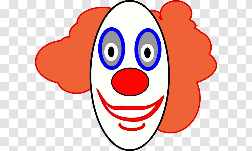 Clown Cartoon Clip Art - Flower - Scary Eyes Clipart Transparent PNG