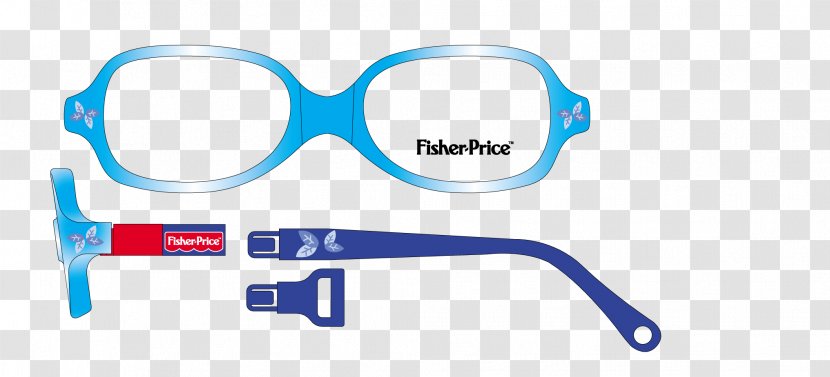 Goggles Fisher-Price Glasses Brand Child - Aqua Transparent PNG