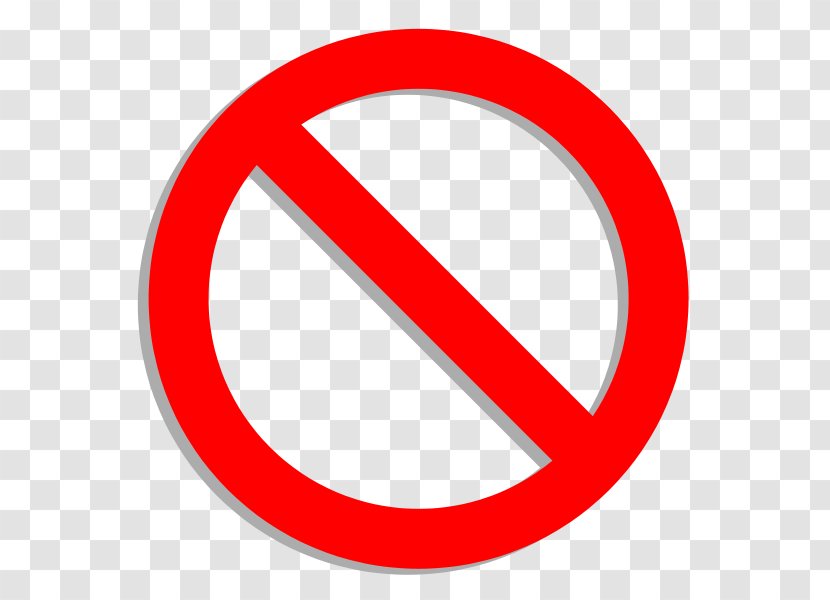 No Symbol Sign Clip Art - Safety - Svg Transparent PNG