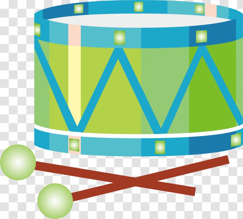 Snare Drum Drums Cartoon - Frame - Toy Vector Element Transparent PNG